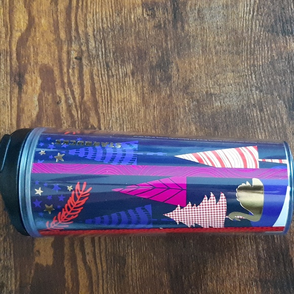 Starbucks Christmas 2017 To Go Travel Cup Deer Swan Holiday Hot Cold 16 … - Picture 4 of 9